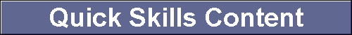  Quick Skills Content 